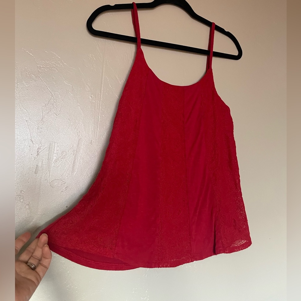 Maurice’s Red Strap Tank